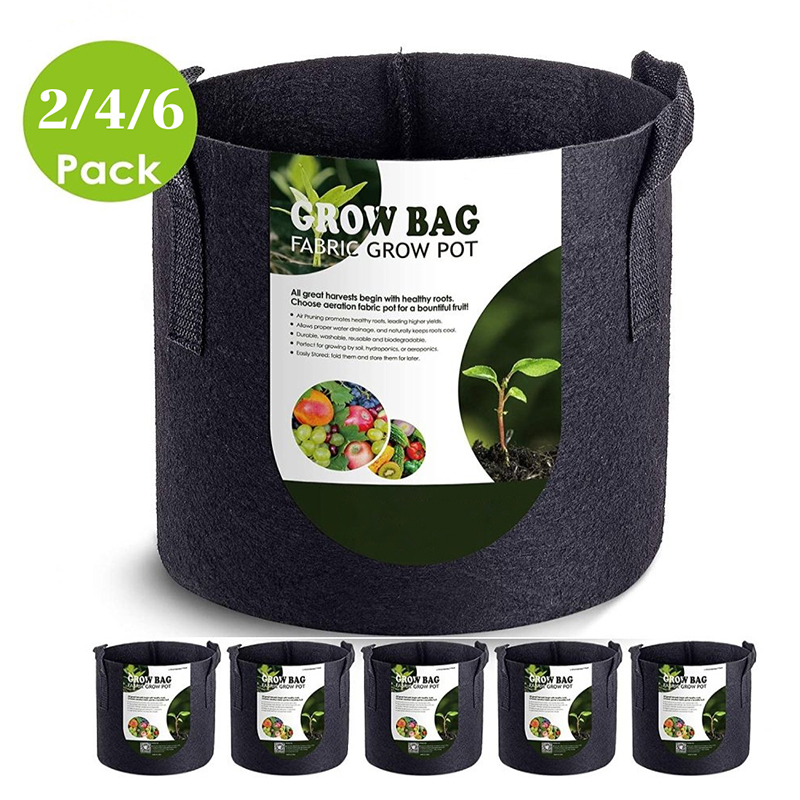 Felt Grow Bags & Fabric Pots